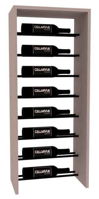 Elementcollection 17 5 Horizontal Top Display Black Metal Rail Greywash Stained