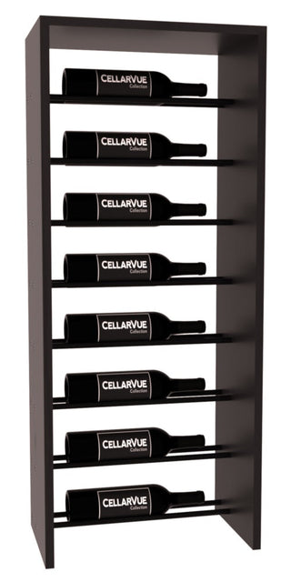 Elementcollection 17 5 Horizontal Top Display Black Metal Rail Black Stained
