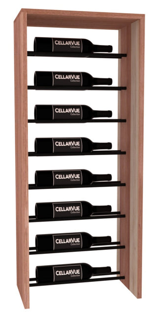Elementcollection 17 5 Horizontal Top Display Black Metal Rail Unstained