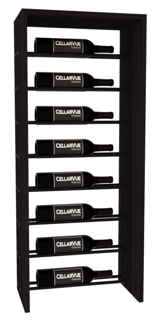 Elementcollection 17 5 Horizontal Top Display Black Metal Rail Black Stained