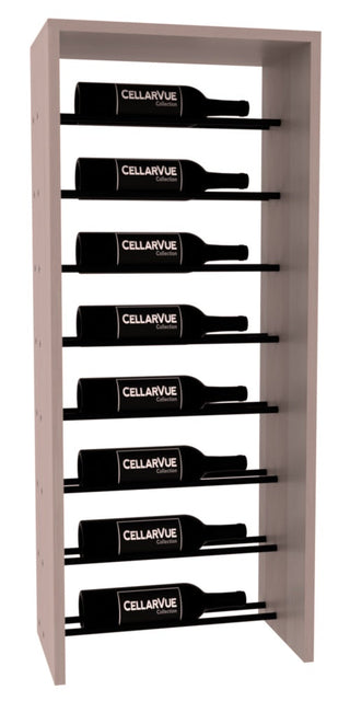 Elementcollection 17 5 Horizontal Top Display Black Metal Rail Greywash Stained