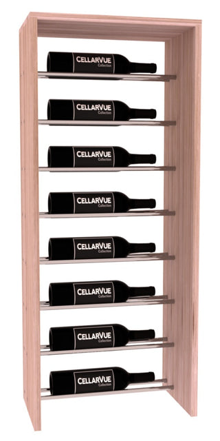 Elementcollection 17 5 Horizontal Top Metal Wine Display Oak Stained
