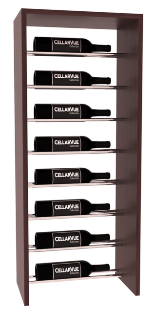 Elementcollection 17 5 Horizontal Top Metal Wine Display Black Stained