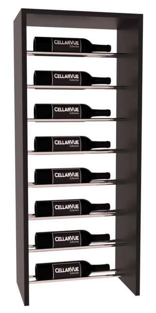 Elementcollection 17 5 Horizontal Top Metal Wine Display Greywash Stained