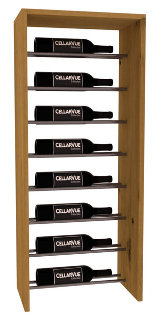 Elementcollection 17 5 Horizontal Top Display Gunmetal Rail Oak Stained