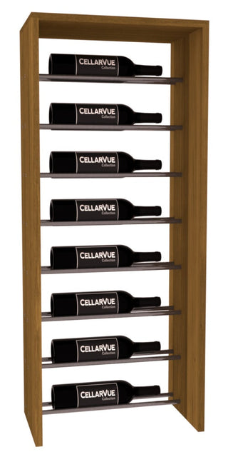 Elementcollection 17 5 Horizontal Top Display Gunmetal Rail Oak Stained