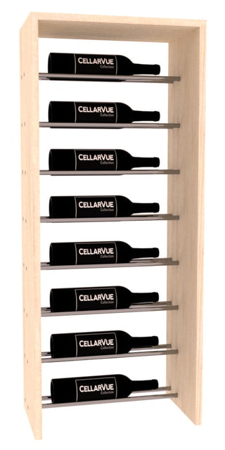Elementcollection 17 5 Horizontal Top Metal Wine Display Oak Stained