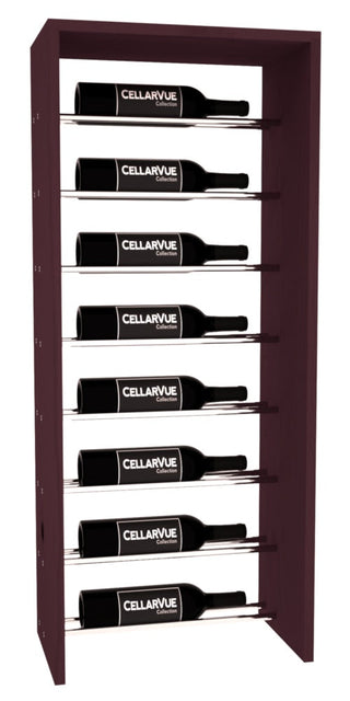 Elementcollection 17 5 Horizontal Top Metal Wine Display Black Stained