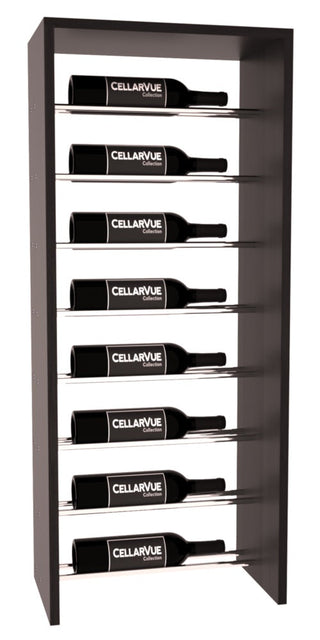 Elementcollection 17 5 Horizontal Top Metal Wine Display Greywash Stained