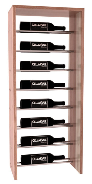 Elementcollection 17 5 Horizontal Top Metal Wine Display Oak Stained