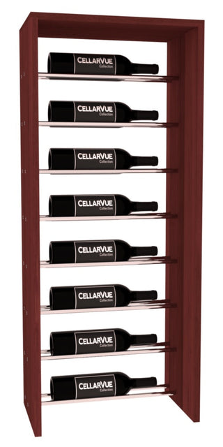 Elementcollection 17 5 Horizontal Top Metal Wine Display Walnut Stained