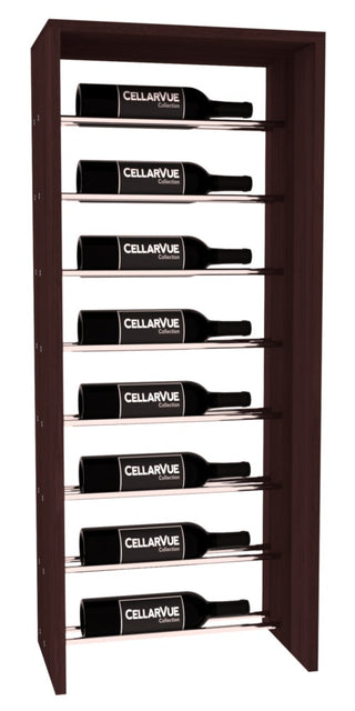 Elementcollection 17 5 Horizontal Top Metal Wine Display Black Stained