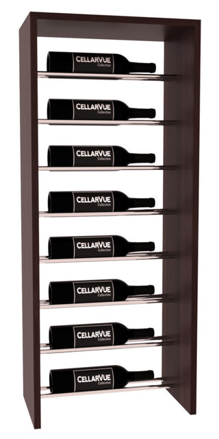 Elementcollection 17 5 Horizontal Top Metal Wine Display Black Stained