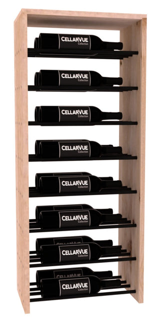 Elementcollection 17 5 Horizontal Double Deep Top Metal Wine Display Unstained