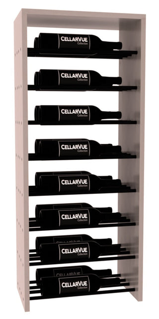 Elementcollection 17 5 Horizontal Double Deep Top Display Black Metal Rail Greywash Stained