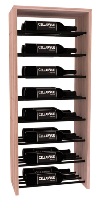 Elementcollection 17 5 Horizontal Double Deep Top Display Black Metal Rail Unstained Element Collection