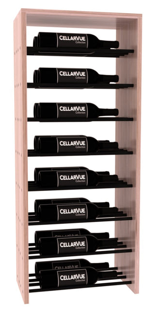 Elementcollection 17 5 Horizontal Double Deep Top Display Black Metal Rail Unstained