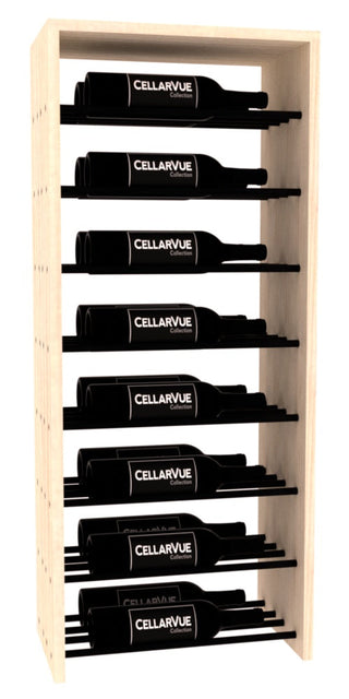 Elementcollection 17 5 Horizontal Double Deep Top Display Black Metal Rail Unstained