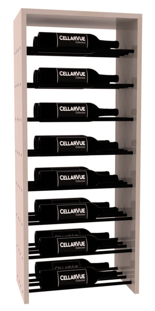 Elementcollection 17 5 Horizontal Double Deep Top Display Black Metal Rail Greywash Stained