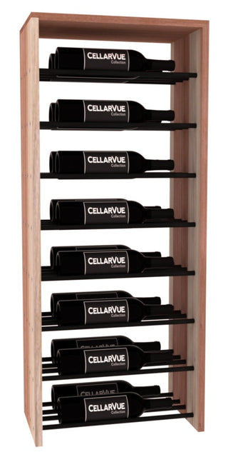 Elementcollection 17 5 Horizontal Double Deep Top Display Black Metal Rail Unstained