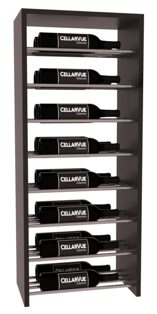 Elementcollection 17 5 Horizontal Double Deep Top Display Gunmetal Rail Black Stained