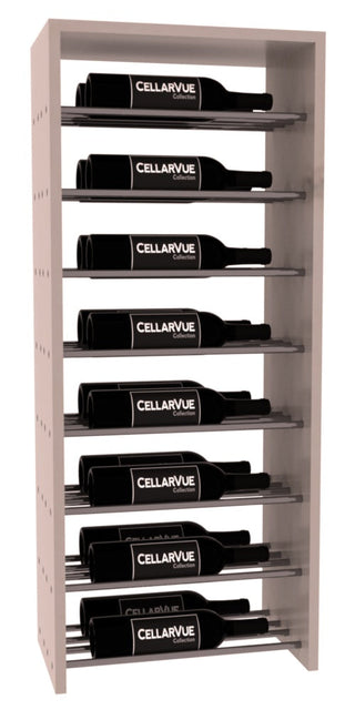 Elementcollection 17 5 Horizontal Double Deep Top Display Gunmetal Rail Greywash Stained
