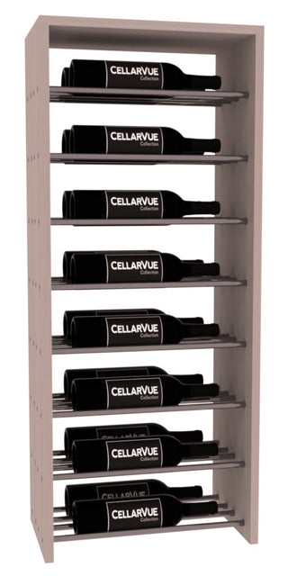 Elementcollection 17 5 Horizontal Double Deep Top Display Gunmetal Rail Greywash Stained