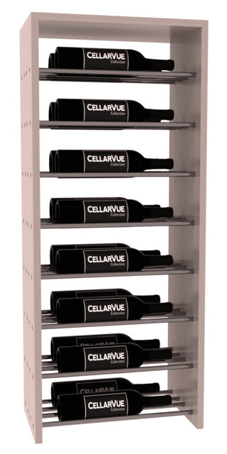 Elementcollection 17 5 Horizontal Double Deep Top Display Gunmetal Rail Greywash Stained