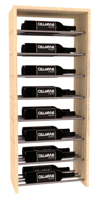 Elementcollection 17 5 Horizontal Double Deep Top Display Gunmetal Rail Unstained Element Collection
