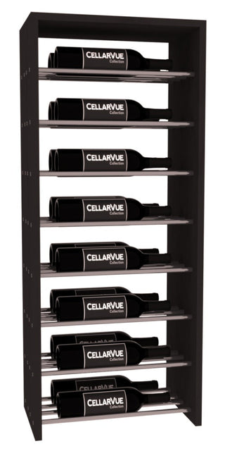 Elementcollection 17 5 Horizontal Double Deep Top Display Gunmetal Rail Black Stained