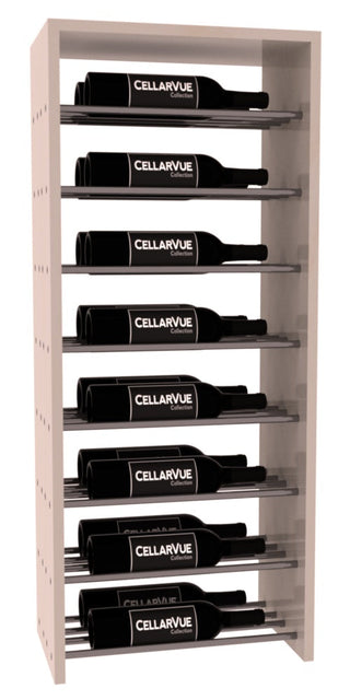 Elementcollection 17 5 Horizontal Double Deep Top Display Gunmetal Rail Greywash Stained
