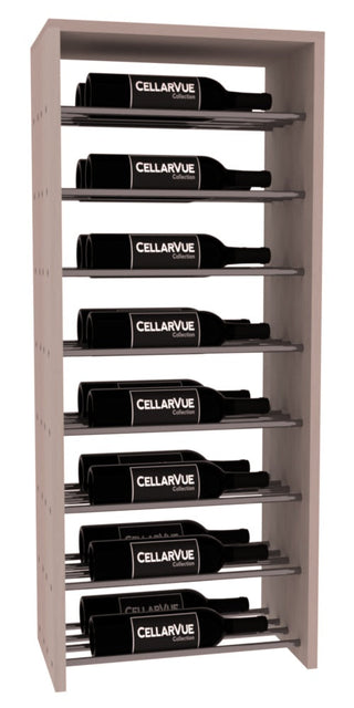Elementcollection 17 5 Horizontal Double Deep Top Display Gunmetal Rail Greywash Stained
