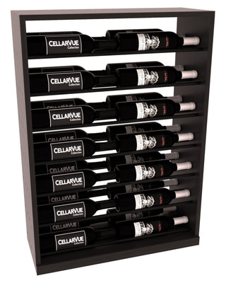 Elementcollection 26 Horizontal Base Display Black Metal Rail Black Stained