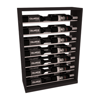 Elementcollection 26 Horizontal Base Metal Wine Display Greywash Stained