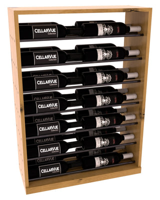 Elementcollection 26 Horizontal Base Display Gunmetal Rail Oak Stained