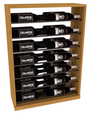 Elementcollection 26 Horizontal Base Display Gunmetal Rail Oak Stained