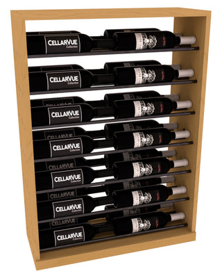 Elementcollection 26 Horizontal Base Display Gunmetal Rail Oak Stained