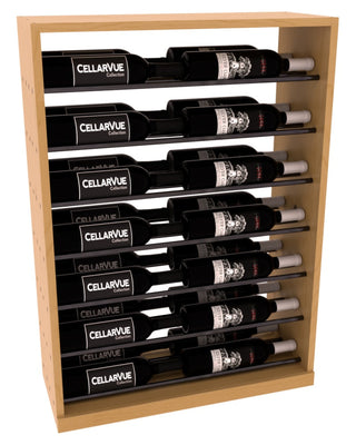 Elementcollection 26 Horizontal Base Display Gunmetal Rail Oak Stained