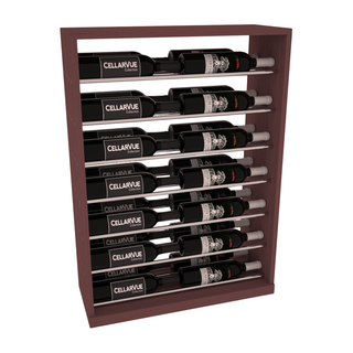 Elementcollection 26 Horizontal Base Metal Wine Display Greywash Stained