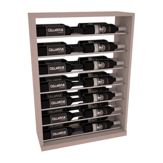 Elementcollection 26 Horizontal Base Metal Wine Display Black Stained
