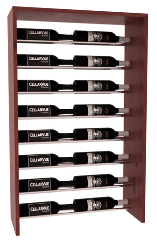 Elementcollection 26 Horizontal Top Wine Display Cherry Stained