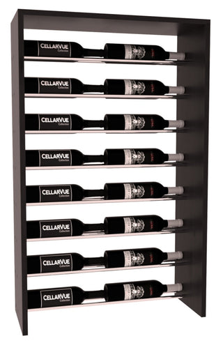 Elementcollection 26 Horizontal Top Wine Display Black Stained