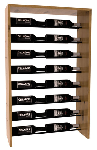 Elementcollection 26 Horizontal Top Display Black Metal Rail Oak Stained