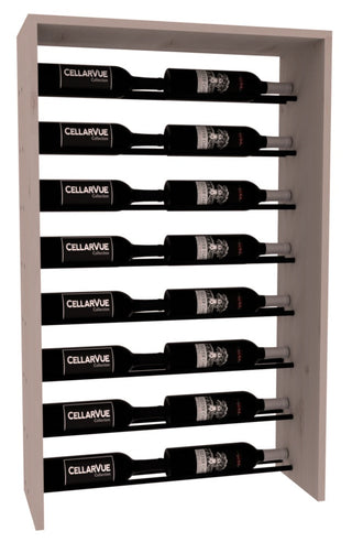 Elementcollection 26 Horizontal Top Display Black Metal Rail Greywash Stained