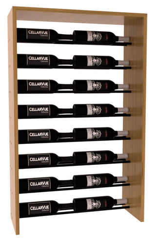 Elementcollection 26 Horizontal Top Display Black Metal Rail Cherry Stained