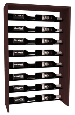 Elementcollection 26 Horizontal Top Display Black Metal Rail Black Stained