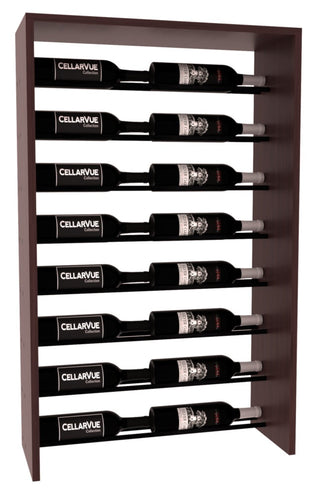 Elementcollection 26 Horizontal Top Display Black Metal Rail Black Stained