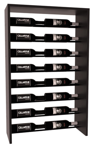 Elementcollection 26 Horizontal Top Display Black Metal Rail Greywash Stained