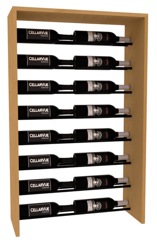 Elementcollection 26 Horizontal Top Display Black Metal Rail Oak Stained