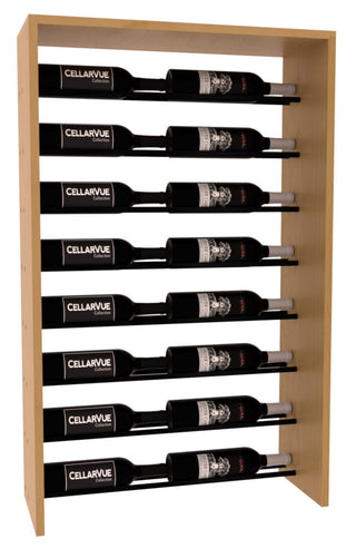 Elementcollection 26 Horizontal Top Display Black Metal Rail Oak Stained
